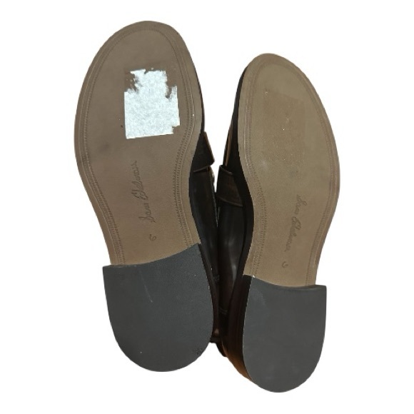 Sam Edelman Dark Brown Loafers with Gold Accent - Picture 5 of 5